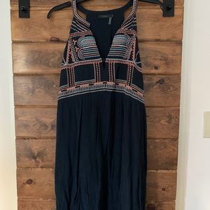 THML halter style dress with colorful embroidery